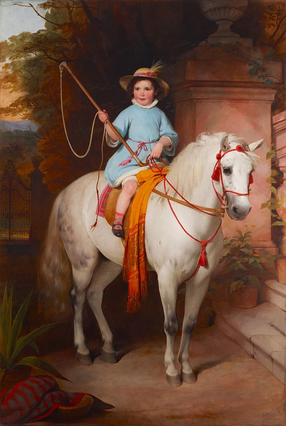 Ritratto del futuro principe Johann II del Liechtenstein - Palais Liechtenstein, Vienna